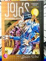 Jojo's Bizarre Adventure Part 5 Golden Wand Vol 7 - The Mage's Emporium Viz Media 2402 alltags description Used English Manga Japanese Style Comic Book