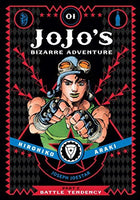 Jojo's Bizarre Adventure Vol 1 Part 2 Battle Tendency Hardcover - The Mage's Emporium Viz Media 2402 alltags description Used English Manga Japanese Style Comic Book