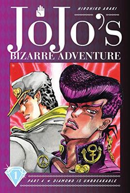 Jojo's Bizarre Adventure Vol 1 Part 4 Diamond is Unbreakable Hardcover - The Mage's Emporium Viz Media 2402 alltags description Used English Manga Japanese Style Comic Book