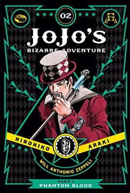 Jojo's Bizarre Adventure Vol 2 Part 1 Phantom Blood Hardcover - The Mage's Emporium Viz Media Used English Manga Japanese Style Comic Book