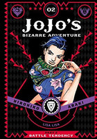 Jojo's Bizarre Adventure Vol 2 Part 2 Battle Tendency Hardcover - The Mage's Emporium Viz Media alltags description missing author Used English Manga Japanese Style Comic Book