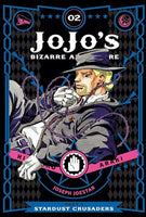 Jojo's Bizarre Adventure Vol 2 Part 3 Stardust Crusaders Hardcover - The Mage's Emporium Viz Media 2402 alltags description Used English Manga Japanese Style Comic Book