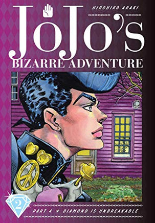 Jojo's Bizarre Adventure Vol 2 Part 4 Diamond is Unbreakable Hardcover - The Mage's Emporium Viz Media 2402 alltags description Used English Manga Japanese Style Comic Book