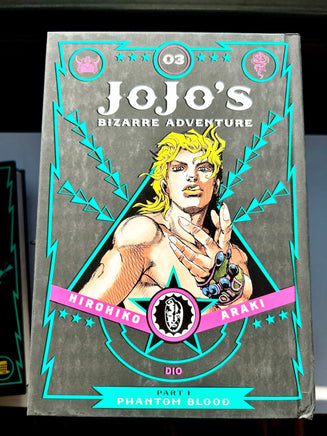 Jojo's Bizarre Adventure Vol 3 Part 1 Phantom Blood Hardcover - The Mage's Emporium Viz Media 2402 alltags bis1 Used English Manga Japanese Style Comic Book