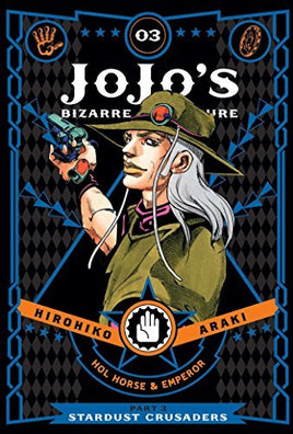 Jojo's Bizarre Adventure Vol 3 Part 3 Stardust Crusaders Hardcover - The Mage's Emporium Viz Media 2402 alltags description Used English Manga Japanese Style Comic Book