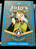 Jojo's Bizarre Adventure Vol 3 Part 3 Stardust Crusaders Hardcover - The Mage's Emporium Viz Media 2402 alltags description Used English Manga Japanese Style Comic Book