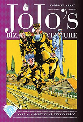 Jojo's Bizarre Adventure Vol 3 Part 4 Diamond is Unbreakable Hardcover - The Mage's Emporium Viz Media 2402 alltags description Used English Manga Japanese Style Comic Book