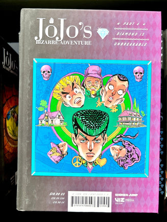 Jojo's Bizarre Adventure Vol 3 Part 4 Diamond is Unbreakable Hardcover - The Mage's Emporium Viz Media 2402 alltags description Used English Manga Japanese Style Comic Book