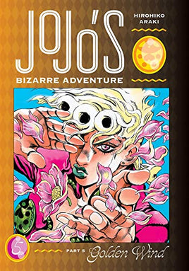 Jojo's Bizarre Adventure Vol 5 Part 5 Golden Wind Hardcover - The Mage's Emporium Viz Media Used English Manga Japanese Style Comic Book