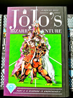 Jojo's Bizarre Adventure Vol 7 Part 4 Diamond is Unbreakable Hardcover - The Mage's Emporium Viz Media 2402 alltags description Used English Manga Japanese Style Comic Book