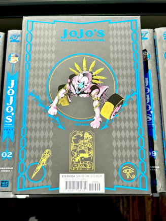 Jojo's Bizarre Adventure Vol 8 Part 3 Stardust Crusaders Hardcover - The Mage's Emporium Viz Media 2402 alltags description Used English Manga Japanese Style Comic Book