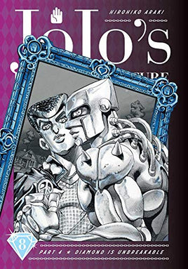 Jojo's Bizarre Adventure Vol 8 Part 4 Diamond is Unbreakable Hardcover - The Mage's Emporium Viz Media 2402 alltags description Used English Manga Japanese Style Comic Book