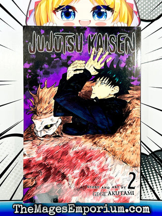 Jujutsu Kaisen Vol 2 - The Mage's Emporium Viz Media Used English Japanese Style Comic Book