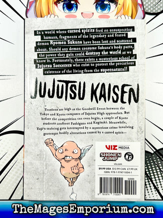 Jujutsu Kaisen Vol 3 - The Mage's Emporium Viz Media 2312 copydes Used English Manga Japanese Style Comic Book