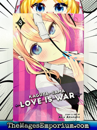 Kaguya-Sama Love Is War Vol 3 - The Mage's Emporium Viz Media Used English Japanese Style Comic Book