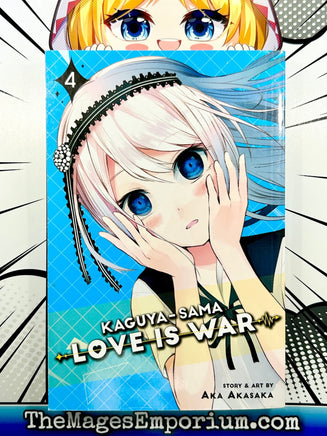 Kaguya-Sama Love Is War Vol 4 - The Mage's Emporium Viz Media Used English Japanese Style Comic Book