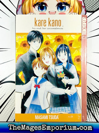 Kare Kano Vol 4 - The Mage's Emporium Tokyopop 2000's 2306 copydes Used English Manga Japanese Style Comic Book