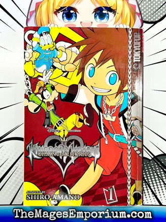 Kingdom Hearts Chain of Memories Vol 1 - The Mage's Emporium Tokyopop Missing Author Used English Manga Japanese Style Comic Book