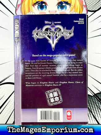 Kingdom Hearts II Vol 1 - The Mage's Emporium Tokyopop 2000's 2309 all Used English Manga Japanese Style Comic Book