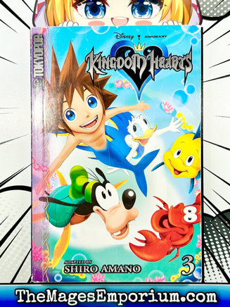 Kingdom Hearts Vol 3 - The Mage's Emporium Tokyopop 2402 all bis2 Used English Manga Japanese Style Comic Book