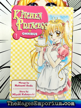 Kitchen Princess Vol 1 Omnibus - The Mage's Emporium Kodansha Missing Author Used English Manga Japanese Style Comic Book
