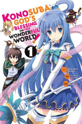 Konosuba: God's Blessing On This Wonderful World! Vol 1 Lootcrate Exclusive - The Mage's Emporium Yen Press Teen Used English Manga Japanese Style Comic Book