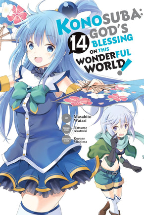 Konosuba God's Blessing on this Wonderful World Vol 14 - The Mage's Emporium Yen Press Teen Used English Manga Japanese Style Comic Book