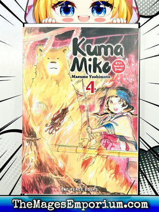 Kuma Miko Vol 4 - The Mage's Emporium One Peace Books Missing Author Used English Manga Japanese Style Comic Book
