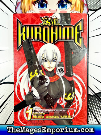 Kurohime Vol 1 - The Mage's Emporium Viz Media 2312 copydes Used English Manga Japanese Style Comic Book