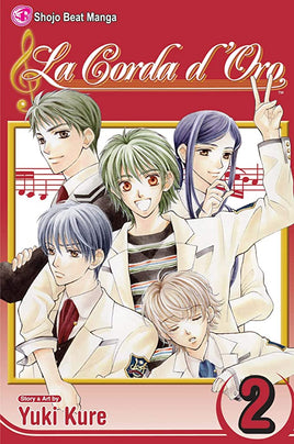 La Corda d'Oro Vol 2 - The Mage's Emporium Viz Media Shojo Teen Used English Manga Japanese Style Comic Book