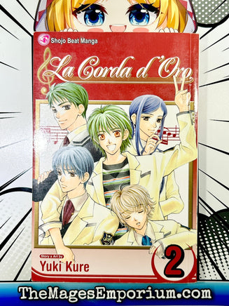 La Corda d'Oro Vol 2 - The Mage's Emporium Viz Media Missing Author Used English Manga Japanese Style Comic Book