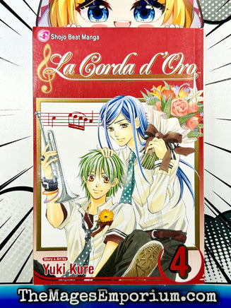 La Corda d'Oro Vol 4 - The Mage's Emporium Viz Media 2000's 2310 copydes Used English Manga Japanese Style Comic Book