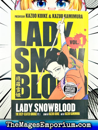 Lady Snow Blood Vol 1 The Deep-Seated Grudge Pt. 1 - The Mage's Emporium Dark Horse Manga 2312 alltags description Used English Manga Japanese Style Comic Book