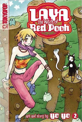 Laya The Witch Of Red Pooh Vol 2 - The Mage's Emporium Tokyopop Used English Manga Japanese Style Comic Book