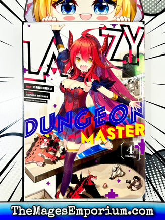 Lazy Dungeon Master Vol 4 Manga - The Mage's Emporium Seven Seas 2311 description Used English Manga Japanese Style Comic Book