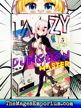 Lazy Dungeon Master Vol 5 - The Mage's Emporium Seven Seas 2402 alltags description Used English Manga Japanese Style Comic Book