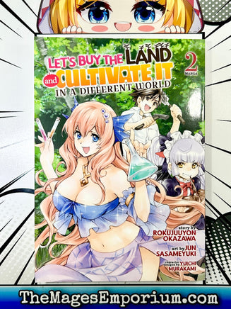 Let's Buy The Land and Cultivate It In A Different World Vol 2 - The Mage's Emporium Seven Seas Missing Author Need all tags Used English Manga Japanese Style Comic Book