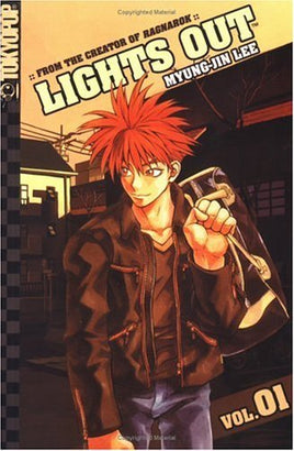 Lights Out Vol 1 - The Mage's Emporium Tokyopop 2000's 2309 comedy Used English Manga Japanese Style Comic Book