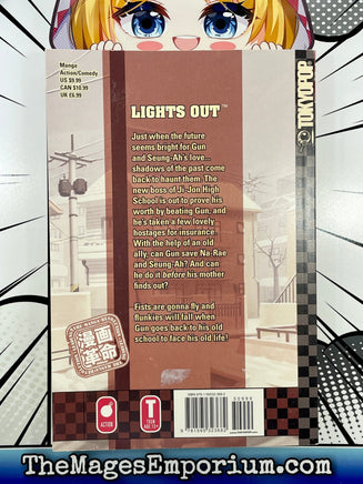 Lights Out Vol 9 - The Mage's Emporium Tokyopop Action Comedy Teen Used English Manga Japanese Style Comic Book