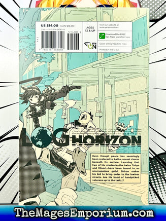 Log Horizon The Knights of Camelot Vol 2 - The Mage's Emporium Yen Press Used English Light Novel Japanese Style Comic Book