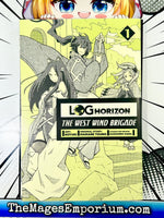Log Horizon The West Wind Brigade Vol 1 - The Mage's Emporium Yen Press 2311 copydes Used English Manga Japanese Style Comic Book