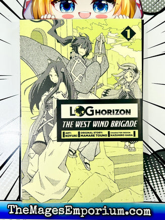 Log Horizon The West Wind Brigade Vol 1 - The Mage's Emporium Yen Press 2311 copydes Used English Manga Japanese Style Comic Book