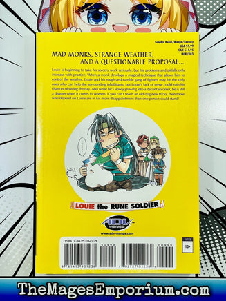 Louie The Rune Soldier Vol 3 - The Mage's Emporium ADV 3-6 add barcode adv Used English Manga Japanese Style Comic Book