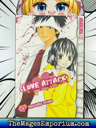 Love Attack Vol 4 - The Mage's Emporium Tokyopop 3-6 add barcode comedy Used English Manga Japanese Style Comic Book