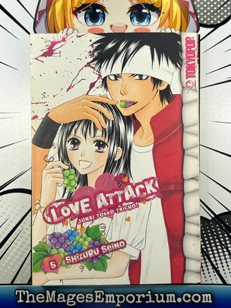 Love Attack Vol 5 - The Mage's Emporium Tokyopop 2401 bis4 copydes Used English Manga Japanese Style Comic Book