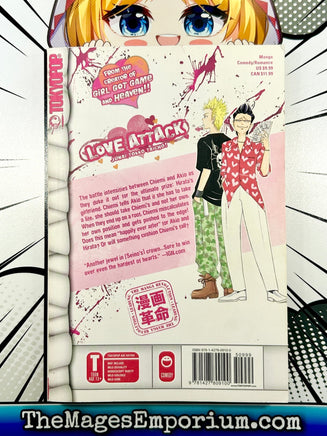 Love Attack Vol 5 - The Mage's Emporium Tokyopop 2401 bis4 copydes Used English Manga Japanese Style Comic Book