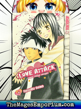 Love Attack Vol 6 - The Mage's Emporium Tokyopop Missing Author Used English Manga Japanese Style Comic Book