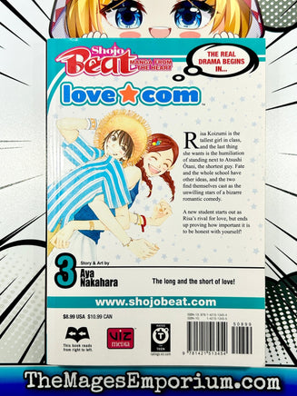 Love Com Vol 3 - The Mage's Emporium Viz Media 2312 alltags description Used English Manga Japanese Style Comic Book