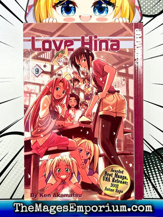 Love Hina Vol 09 - The Mage's Emporium Tokyopop 2000's 2309 addtoetsy Used English Manga Japanese Style Comic Book