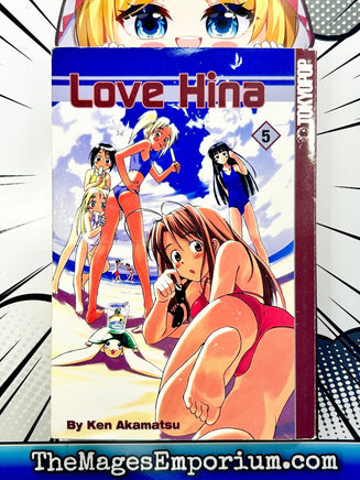 Love Hina Vol 5 - The Mage's Emporium Tokyopop 2306 copydes Etsy Used English Manga Japanese Style Comic Book